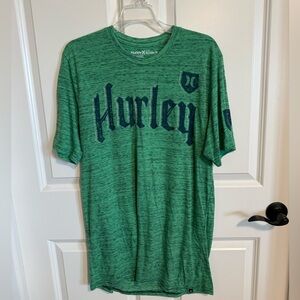 Hurley Heathered Green Short Sleeve Tee